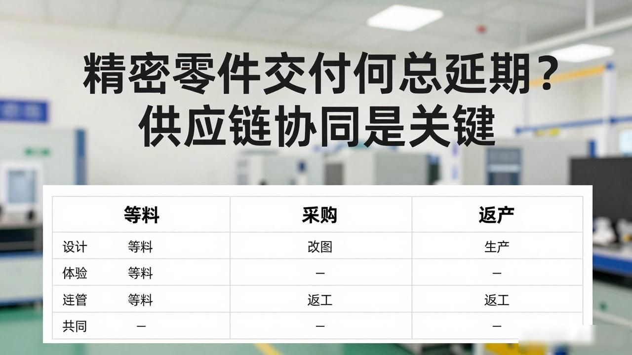精密衬套交期延误_供应链协同对精密零件交付效率的影响_铜螺母供应链协同