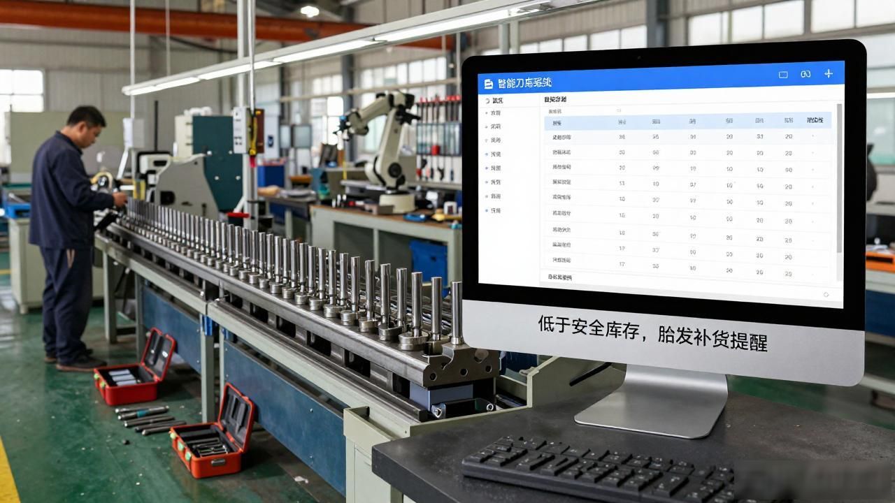 智能刀具管理系统_智能刀具管理系统提升加工效率的实践_刀具库存预警系统