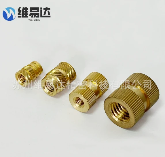 C3604黄铜滚花螺母加工